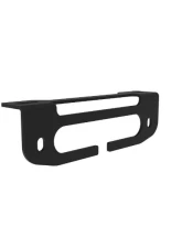 KC Hilites Winch Fairlead Light Mount for 1984-2001 Jeep Cherokee, Steel, Black Finish                                     - 73440 - Image 2