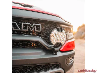 KC Hilites Grill Mount Light Brackets for Two Lights RAM 1500 Rebel | 1500 TRX GEN5 2019+ - 7346