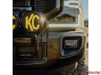 KC Hilites Front Bumper Light Bar Mount for Ford Super Duty Gen4-5 2017-2024 - 7356