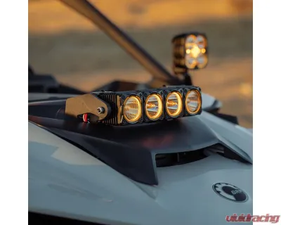 KC Hilites 10" FLEX ERA LED Shock Tower Mount for Can-Am Maverick R 2024-2025 - 7361