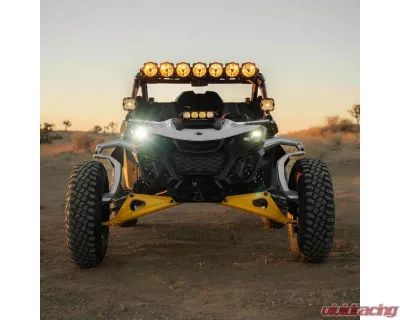 KC HiLites R A-Pillar Light Mount for Can-Am Maverick 2024-2025, Durable Steel, Black - 7364