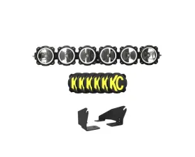 KC HiLiTES 6-Light 39 Inch Pro6 Gravity LED Light Bar Kit for Polaris RZR Pro R 2022-2025
