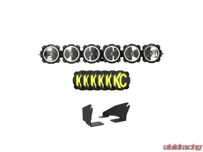 KC HiLiTES 6-Light 39 Inch Pro6 Gravity LED Light Bar Kit for Polaris RZR Pro R 2022-2025 - 91343