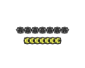 KC Hilites 45 Inch Gravity Titan LED Light Bar 7-Light Bumpstop for Off-Road Vehicles