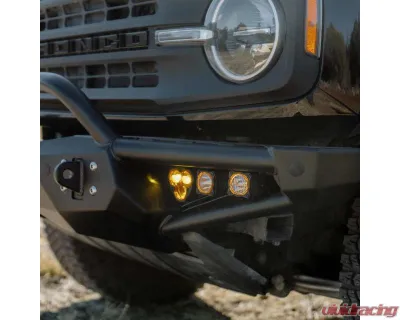 KC Hilites Hybrid Front Bumper LED Light Kit SAE System for 2017-2021 Ford F-250/F-350 - 97169