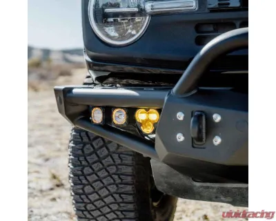 KC Hilites Hybrid Front Bumper LED Light Kit SAE System for 2017-2021 Ford F-250/F-350 - 97169