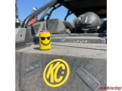 KC HiLiTES Vintage Logos Koozie, Fits Most Cans, Neoprene, Black, 9947 - 9947