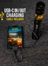 KC Hilites FLX 3K Rechargeable Flashlight - Compact, Durable, Lightweight Design                                     - 9965 - Image 6