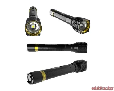 KC Hilites FLX 7K Rechargeable Flashlight - Compact, Durable, High-Output LED Light - 9966