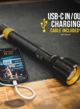 KC Hilites FLX 7K Rechargeable Flashlight - Compact, Durable, High-Output LED Light                                     - 9966 - Image 6