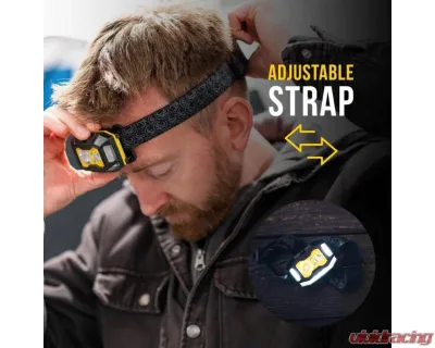 KC Hilites FLX 1K Magnetic Headlamp - Adjustable, Lightweight, Black, 9968 - 9968