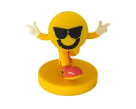 KC Hilites Adventure Vibes Toy Mascot - 9982, Durable Plastic, 6-Inch, Multi-Color