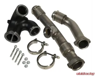 BD Diesel BD 6.0L Powerstroke UpPipes Kit w/EGR Connector Ford 6.0L V8 2004.5-2007 - 1043918