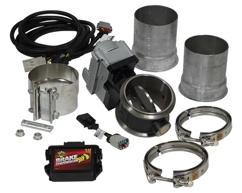 BD Diesel Electronic Exhaust Brake 4.0in RAM 2500 | 3500 6.7L Cummins 2007.5-2017 - 1027346