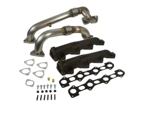 BD Diesel Exhaust Manifold & Up-Pipes Set Ford F-250 | F-350 | F-450 | F-550 PowerStroke 6.4L 2008-2010