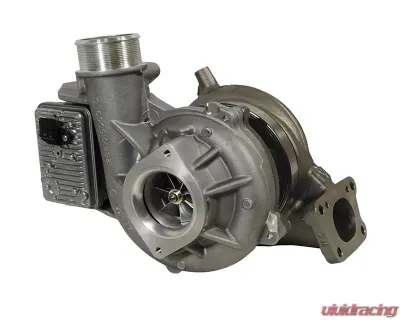 BD Diesel Screamer Turbo w/ Black Powder Coated Stainless Steel Turbo Intake Horn Chevrolet | GM 6.6L L5P Duramax 2017-2021 - 1045844