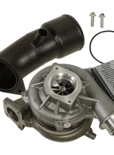 BD Diesel Screamer Turbo w/ Black Powder Coated Stainless Steel Turbo Intake Horn Chevrolet | GM 6.6L L5P Duramax 2017-2021                                     - 1045844 - Image 6