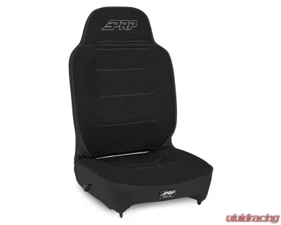PRP Seats Enduro High Back Reclining Suspension Seat Passenger Side All Black A13011045-50 - A13011045-50