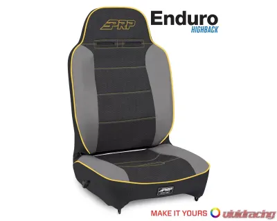 PRP Seats Enduro High Back Reclining Extra Wide Suspension Seat Driver Side A13021044 - A13021044