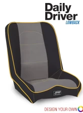 PRP Seats Daily Driver Low Back Extra Wide Suspension Seat A140212 for UTV/Off-Road Vehicles                                     - A140212 - Image 2