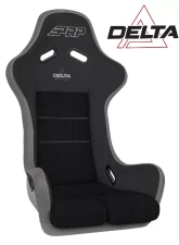 PRP Seats Delta Composite Seat Black & Grey for A37F-203, Durable Material, Comfortable Fit                                     - A37F-203 - Image 3