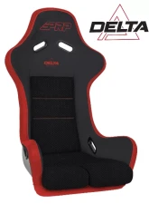 PRP Seats Delta Composite Seat Black & Red A37F-237 for UTVs, Durable Material, Ergonomic Design                                     - A37F-237 - Image 3