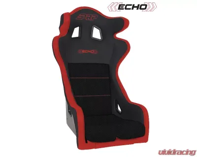 PRP Seats Echo Composite Seat Black & Red for A38-237 - Durable, Lightweight Design - A38-237