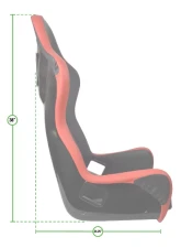 PRP Seats Alpha Composite Extra Wide Seat A3902 for UTVs - Durable, Comfortable Design                                     - A3902 - Image 3