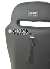 PRP Seats RST Rear Suspension Seat for Polaris RZR 2014-2023, Black & Blue, A4108-V                                     - A4108-V - Image 4