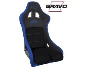 PRP Seats Bravo Composite Seat Black & Blue A4502-V for UTVs and Off-Road Vehicles