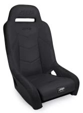 PRP Seats GT3 Rear Suspension Seat for Polaris RZR, All Black, A7308-201                                     - A7308-201 - Image 3