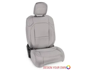 PRP Seats Front Seat Covers for 2018-2023 Jeep Wrangler JLU & Gladiator JT, Custom Fit, Pair