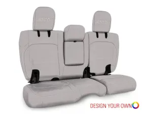PRP Seats Rear Bench Cover for 2018-2023 Jeep Wrangler JLU 4-Door Leather Interior Custom