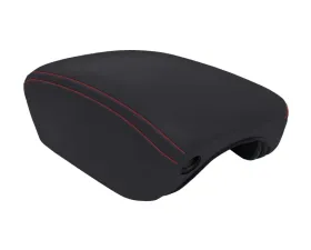 PRP Seats Center Console Cover - Black with Red Stitching for Jeep Wrangler JL & Gladiator JT 2018+