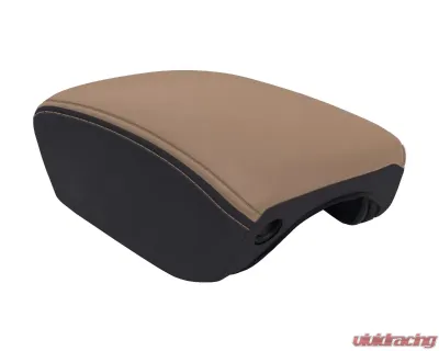 PRP Seats Center Console Cover - Black and Tan for Jeep Wrangler JL & Gladiator JT 2018+ - B103-04