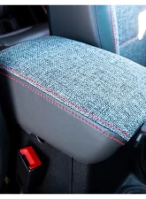 PRP Seats Center Console Cover - Black and Red for Jeep Wrangler JL & Gladiator JT 2018+                                     - B103-05 - Image 2
