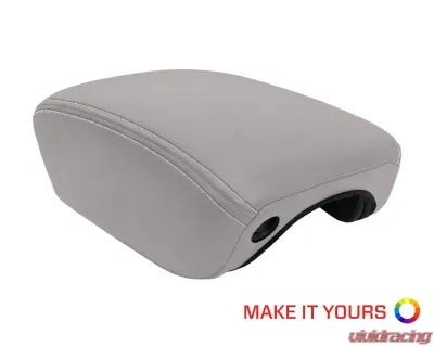 PRP Seats Center Console Cover for Jeep Wrangler JL & Gladiator JT 2018+, Black Fabric - B103