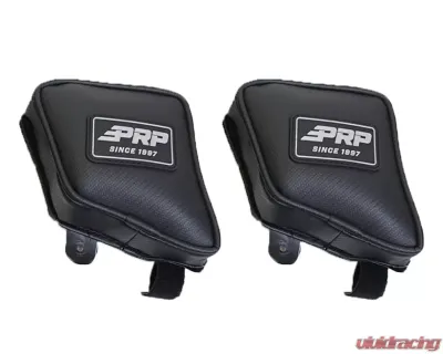 PRP Seats E100 Knee Pads for Polaris RZR with Door Speakers - Durable Black Pair - E100