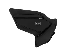 PRP Seats Front Door Bags with Knee Pad for Polaris RZR PRO XP 2020-2023, Black, Pair