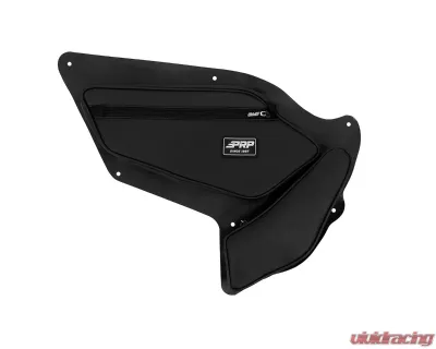 PRP Seats Front Door Bags with Knee Pad for Polaris RZR PRO XP 2020-2023, Black, Pair - E97-210