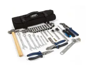 PRP Seats RZR Roll Up Tool Bag with 36pc Tool Kit for 2008-2023 Polaris RZR, Black