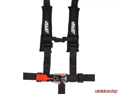 PRP Seats SB5.2S 5.2 Harness with Sewn Shoulder Straps, Black, Universal Fit - SB5.2S