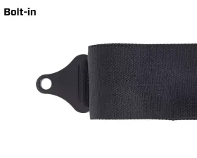 SBBI PRP Seats Bolt-In Harness Tab Black for Universal Fitment, Durable Material