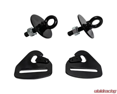 PRP Seats Clip-In Harness Tab Black for SBCI Fitment - Durable Material, Precise Fit - SBCI