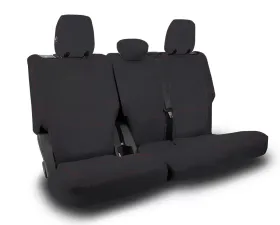 PRP Seats Rear Bench Seat Cover Black Red Stitch for 2021+ Ford Bronco 4 Door