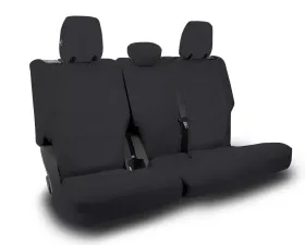 PRP Seats Rear Bench Seat Cover Black with Black Stitch for 2021+ Ford Bronco 4 Door