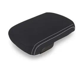 PRP Seats Black/Grey Silver Stitch Center Console Cover for Toyota Tacoma 2012-2015