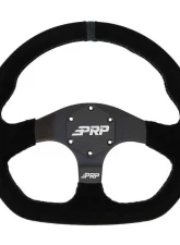 PRP Seats D-Shape Steering Wheel Suede Black for G250 - 14 Inch Diameter                                     - G250 - Image 3