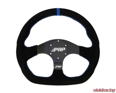PRP Seats D-Shape Steering Wheel Suede Blue for G251 - Durable, Stylish Design - G251