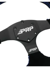 PRP Seats D-Shape Steering Wheel Suede Blue for G251 - Durable, Stylish Design                                     - G251 - Image 2